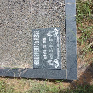 PLESSIS Pieter D., du 1946-1997