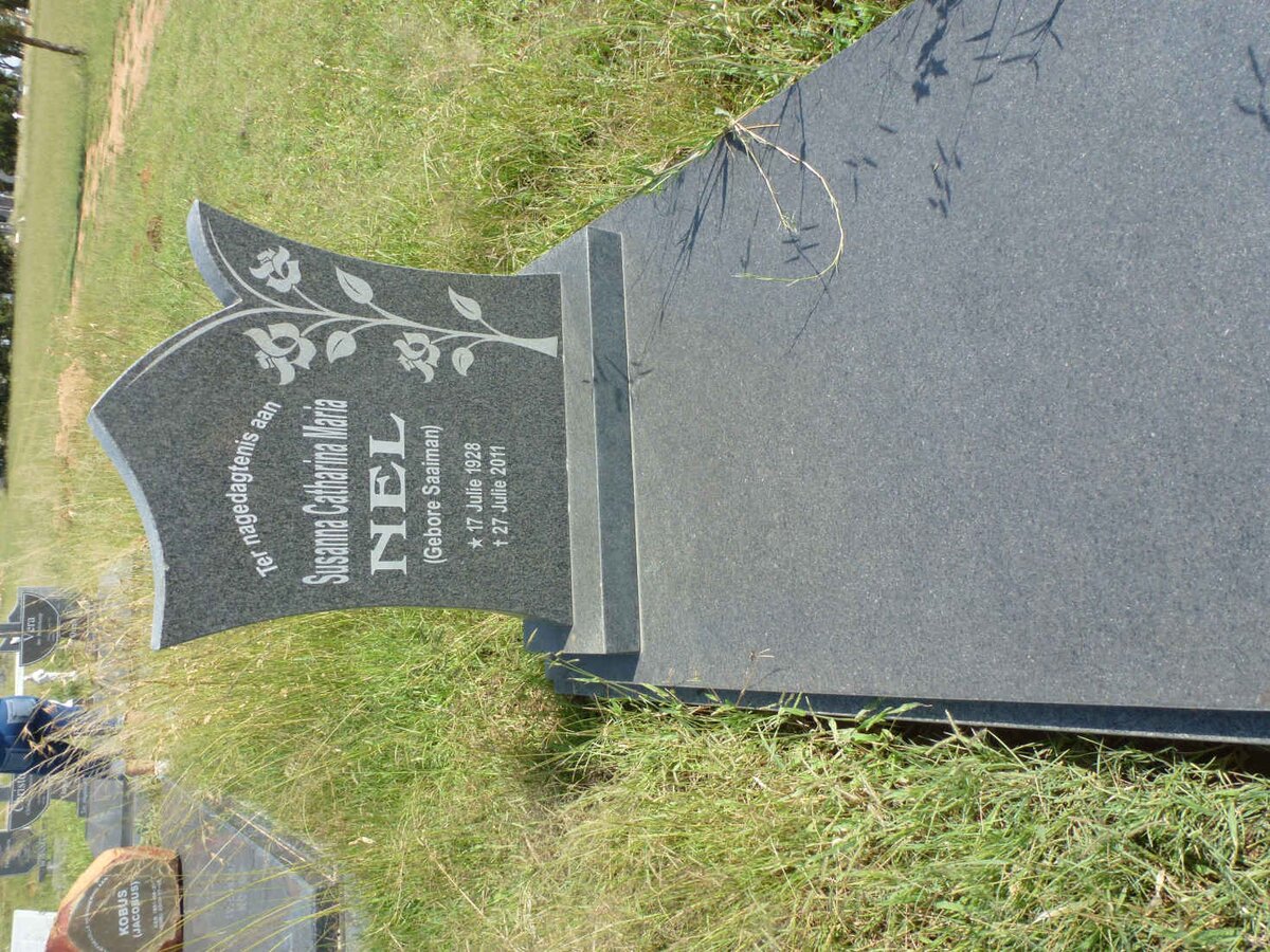 NEL Susanna Catharina Maria nee SAAIMAN 1928-2011