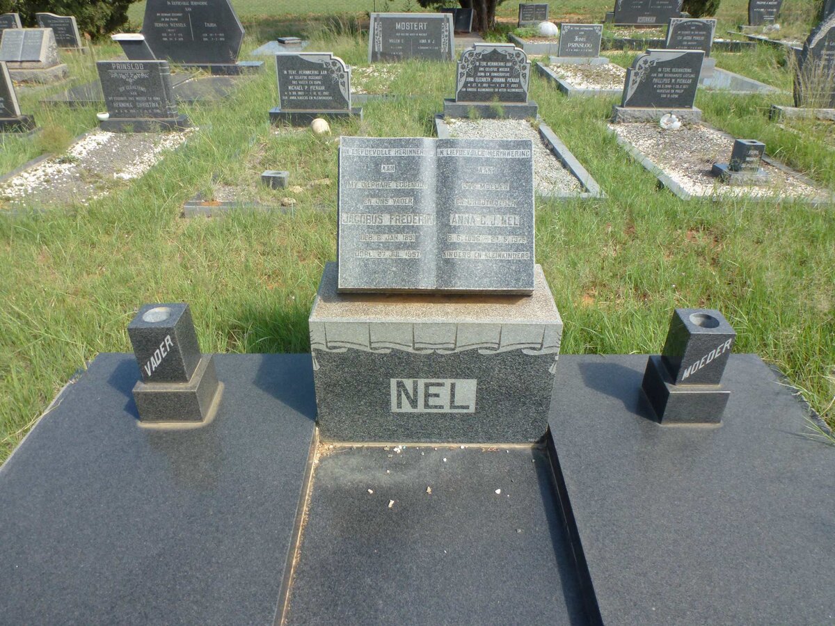 NEL Jacobus Frederik 1891-1957 &amp; Anna C.J. 1896-1975