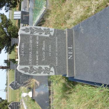 NEL Jacoba Johanna Elizabeth 1921-1998
