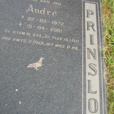 PRINSLOO André 1972-2001