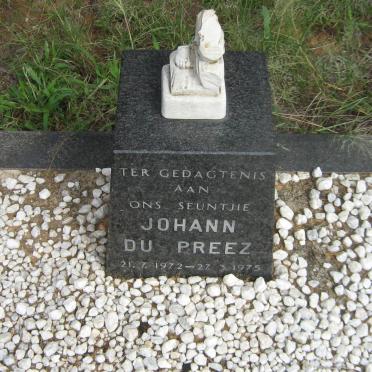 PREEZ Johann, du 1972-1975