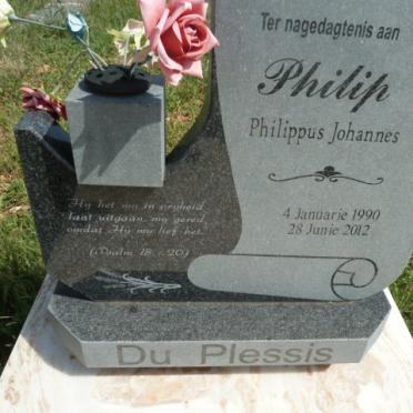 PLESSIS Philippus Johannes, du 1990-2012