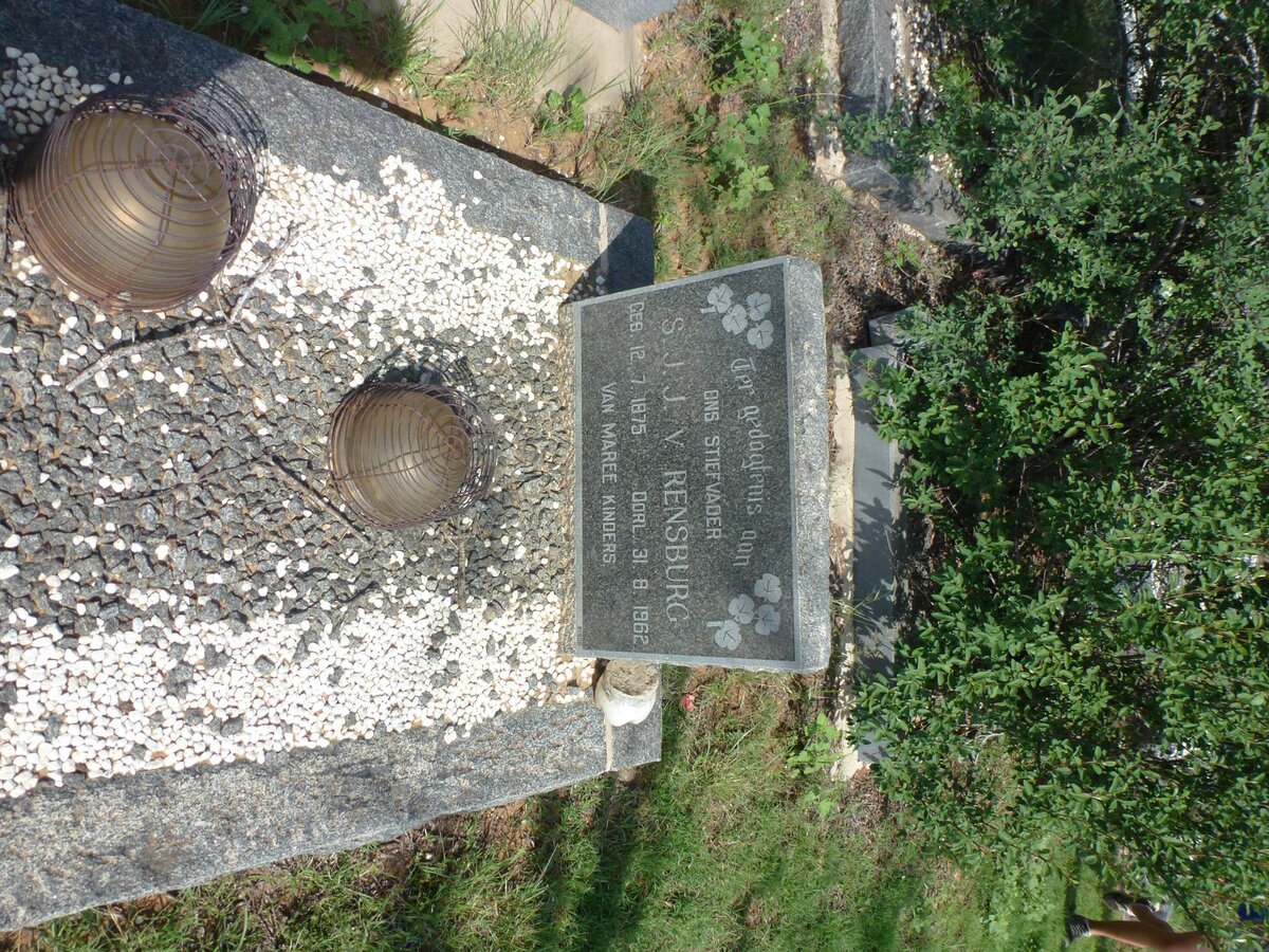 RENSBURG S.J., J.v. 1875-1962