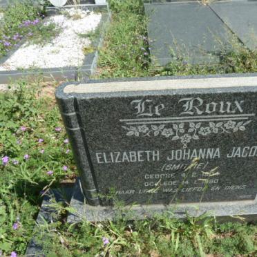 ROUX Elizabeth Johanna Jacoba, le 1904-1990