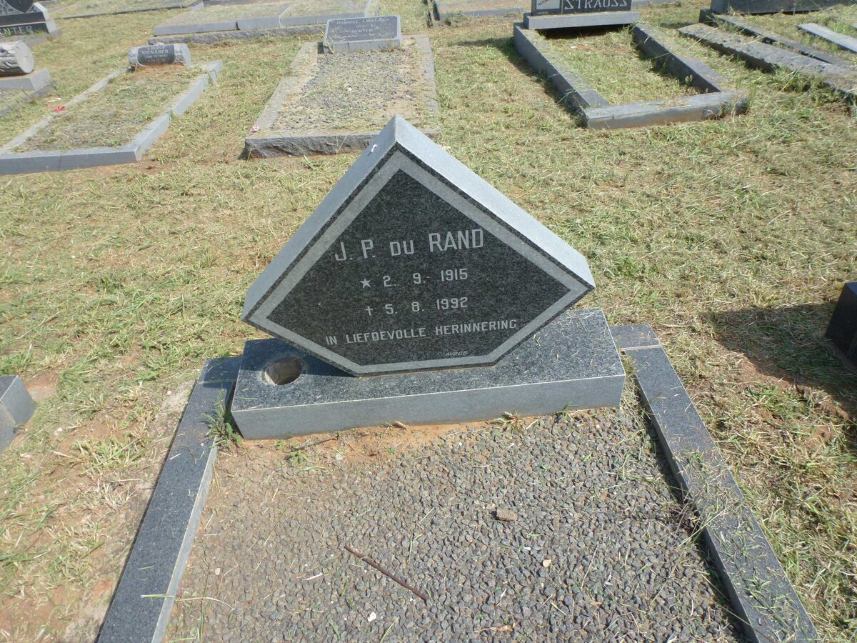 RAND J.P., du 1915-1992