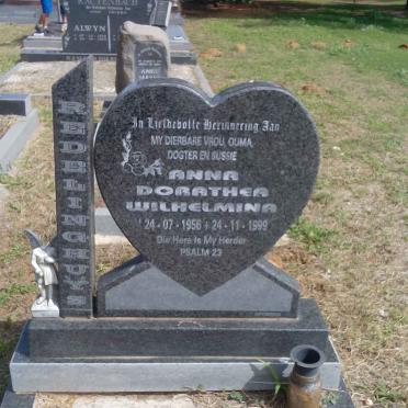 REDELINGHUYS Anna Dorathea Wilhelmina 1956-1999