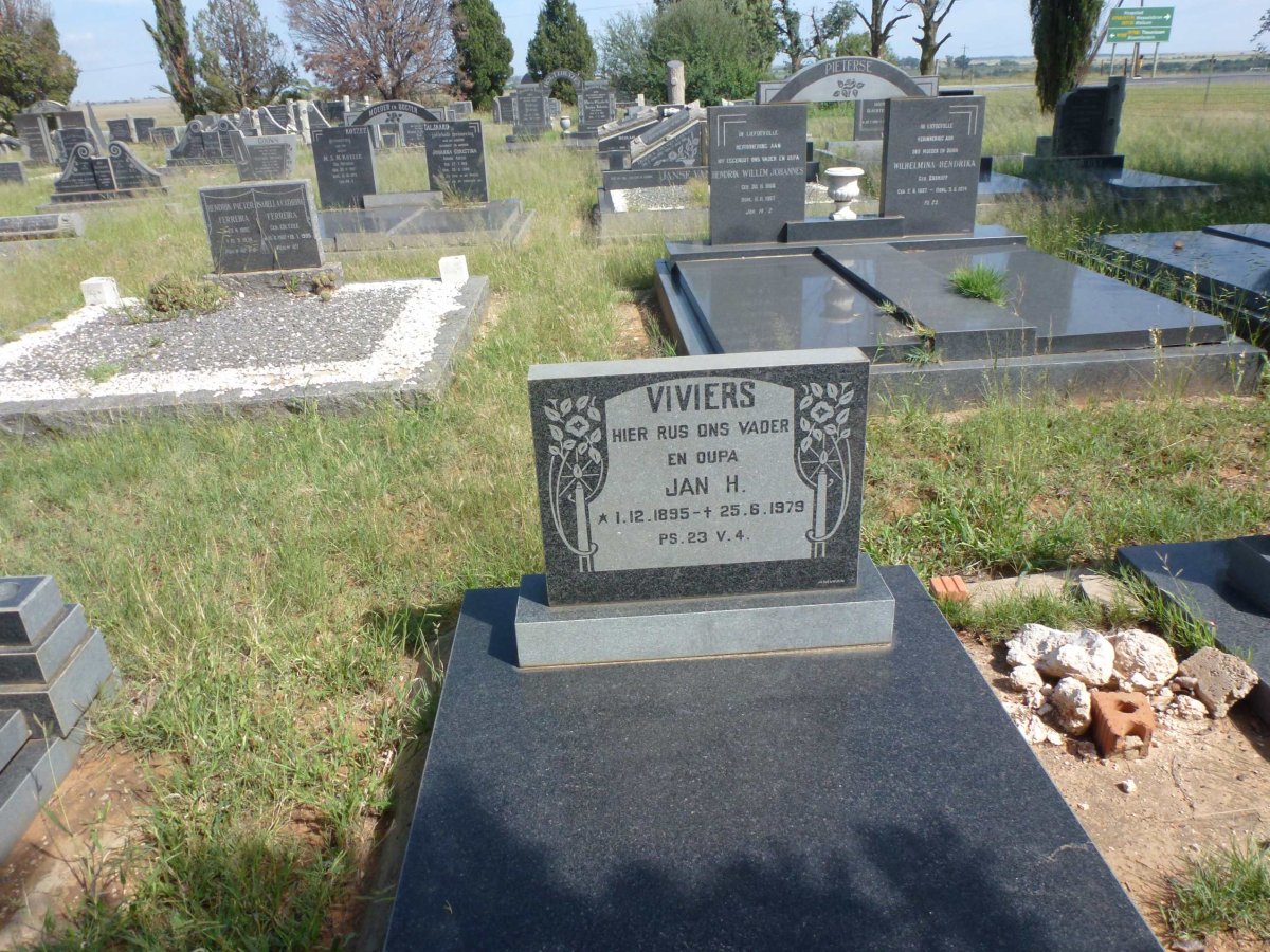 VIVIERS Jan H. 1895-1979