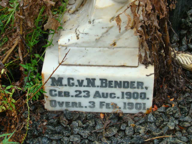 BENDER M.G.v.N 1900-1901