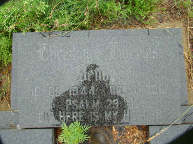 BENDER Christiaan Tiberius 1944-2001