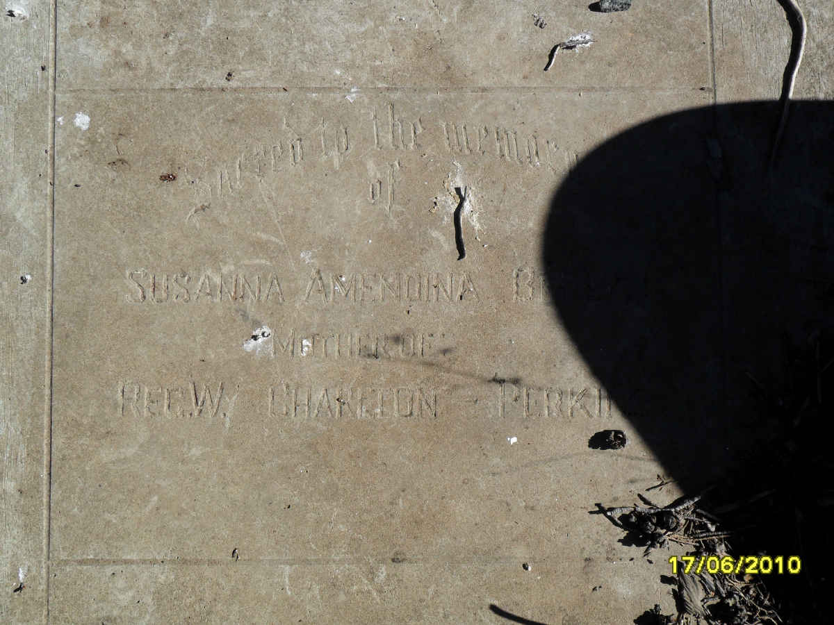 BERLYN Susanna Amendina formerly CHARLTON-PERKINS