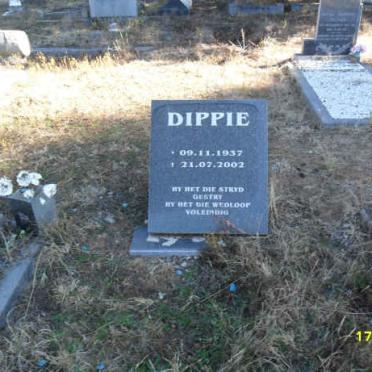 DIPPENAAR Jacobus Frederik 1937-2002