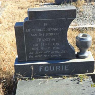 FOURIE Francois 1945-1966