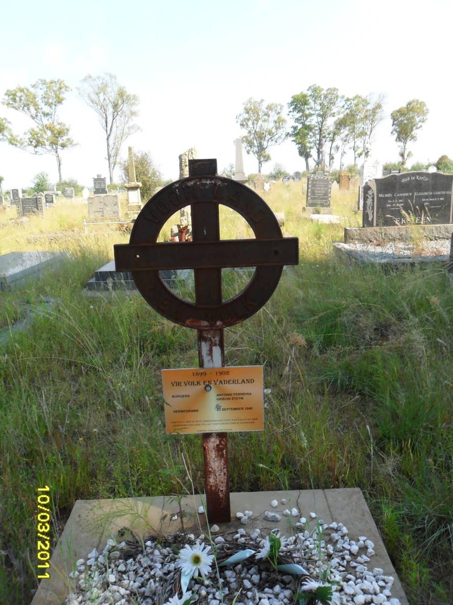 FERREIRA Antonie :: STEYN Gideon