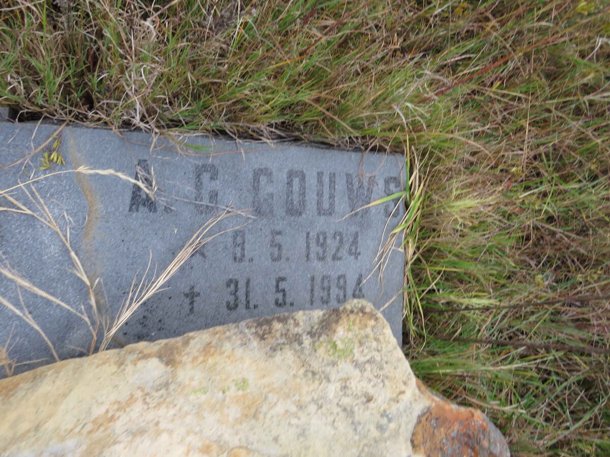 GOUWS A.G. 1924-1994