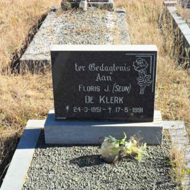 KLERK Floris J., de 1951-1991