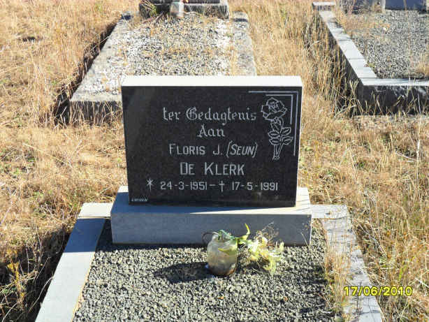 KLERK Floris J., de 1951-1991