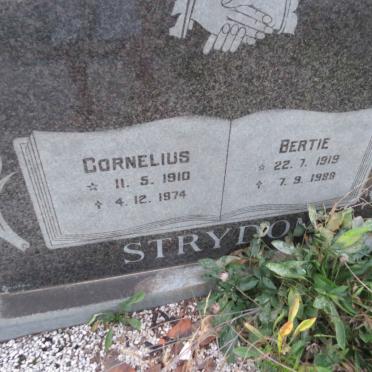 STRYDOM Cornelius 1910-1974 &amp; Bertie 1919-1988