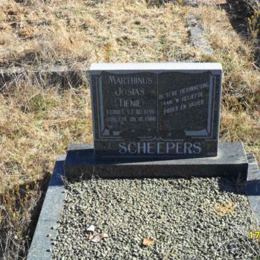 SCHEEPERS Martinus Josias 1949-1988