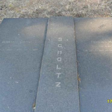 SCHOLTZ Hermanus 1902-1970 &amp; Francis Maria 1908-1974