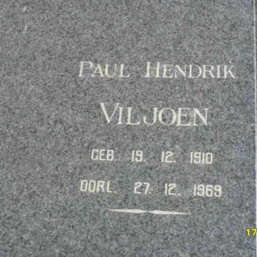 VILJOEN Paul Hendrik 1910-1969