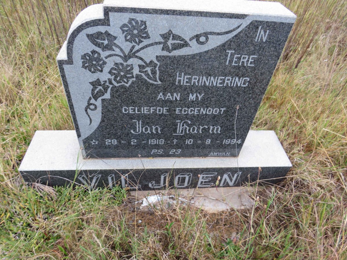 VILJOEN Jan Harm 1918-1994