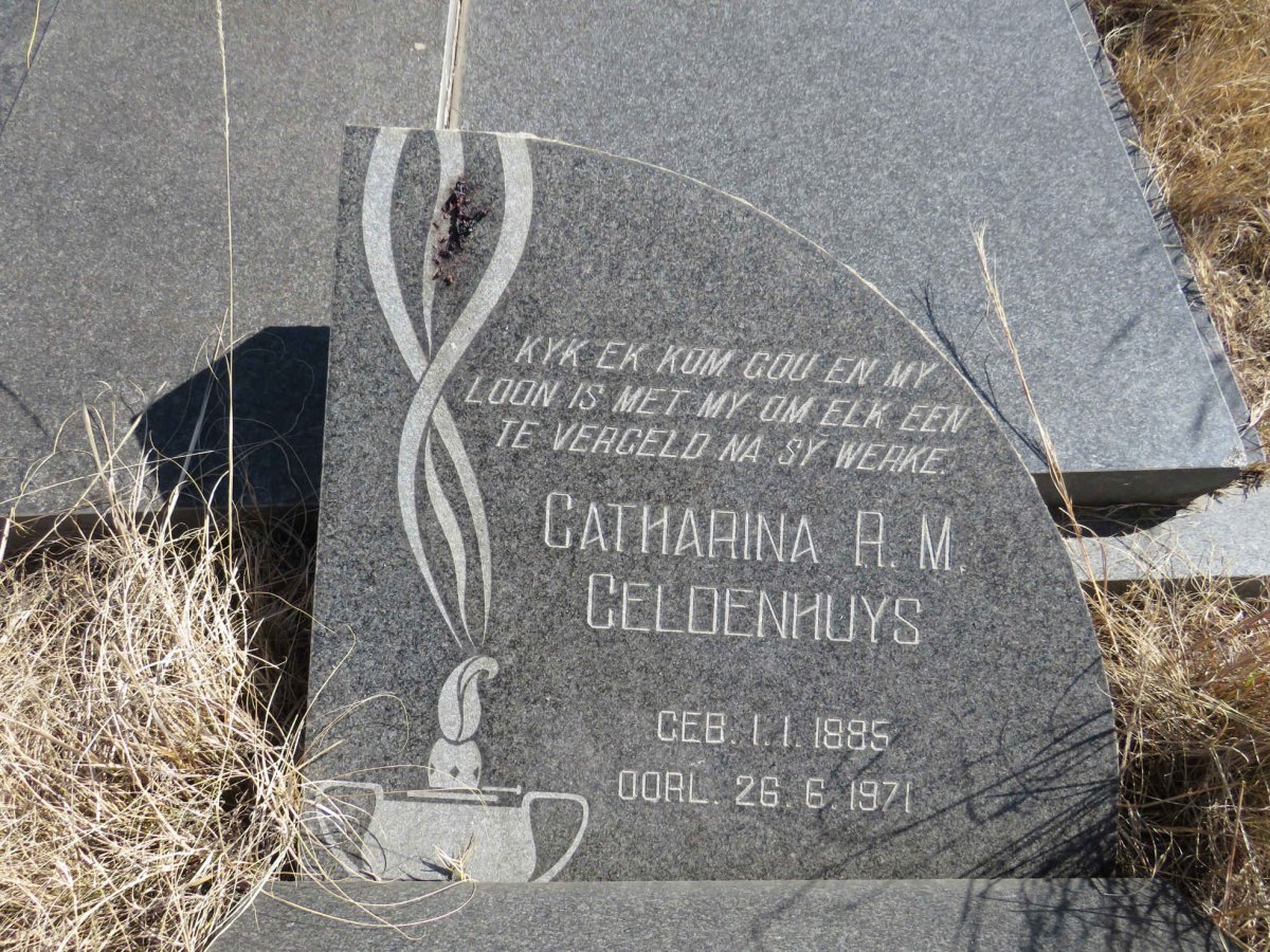 GELDENHUYS Catharina R.M. 1885-1971