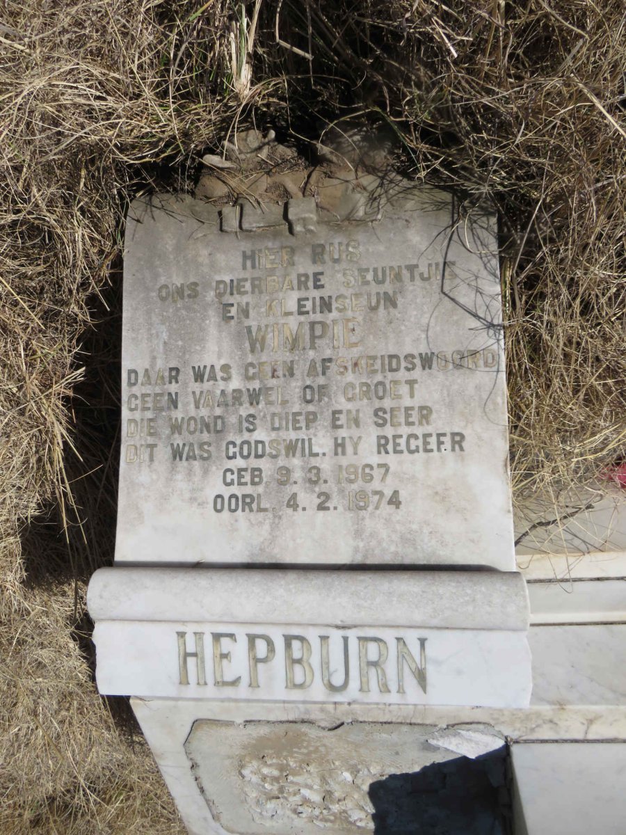 HEPBURN Wimpie 1967-1974