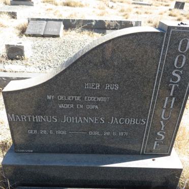 OOSTHUYSE Marthinus Johannes Jacobus 1906-1971