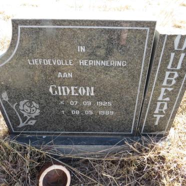 JOUBERT Gideon 1925-1989