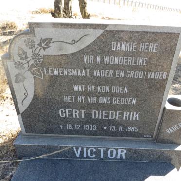 VICTOR Gert Diederik 1909-1985