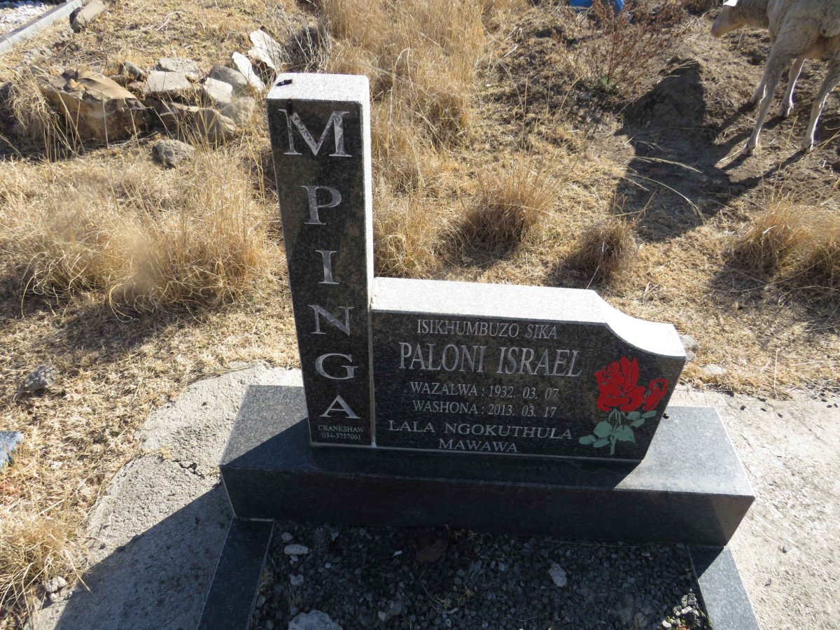 MPINGA Paloni Israel 1932-2013