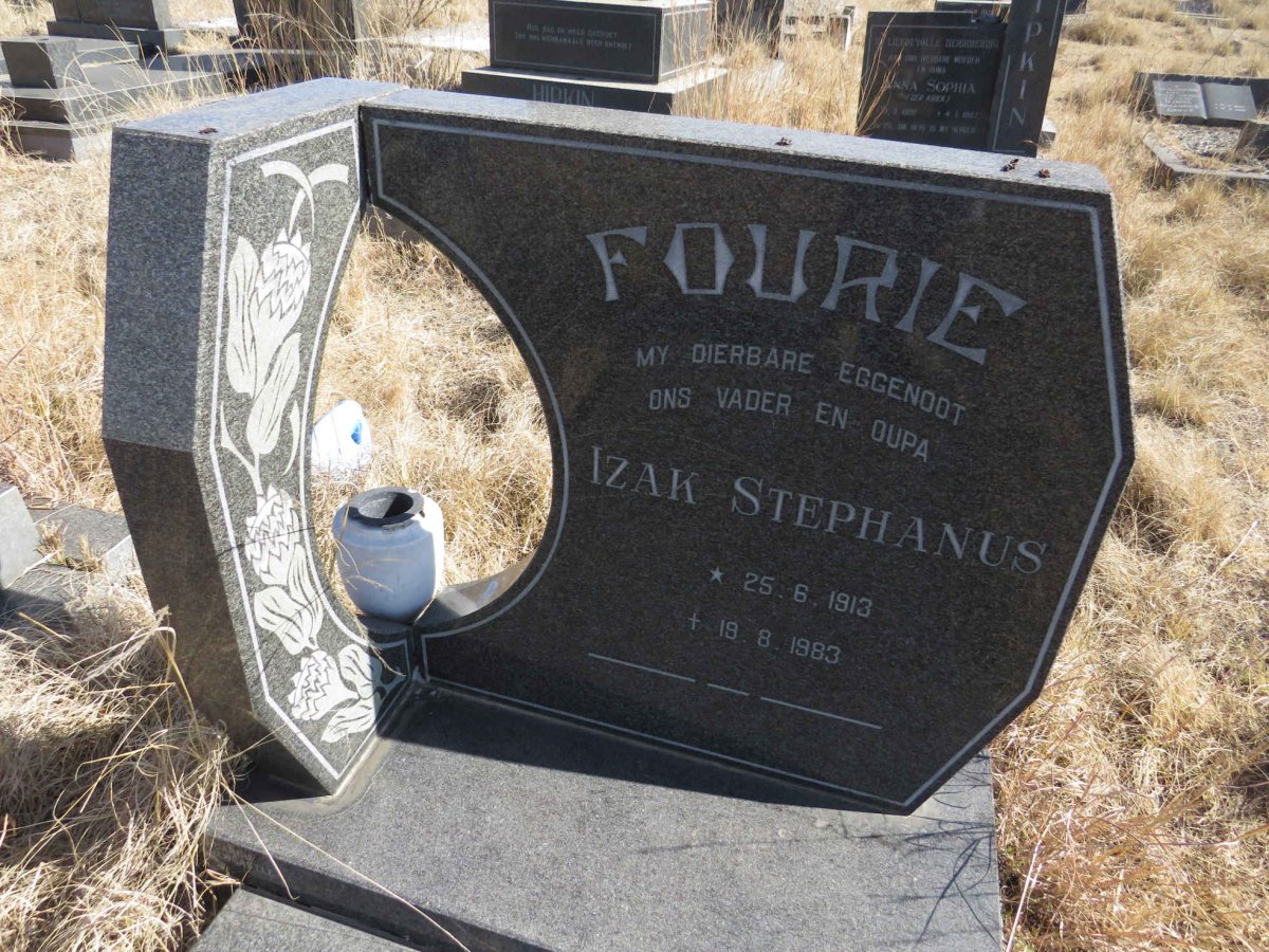 FOURIE Izak Stephanus 1913-1983