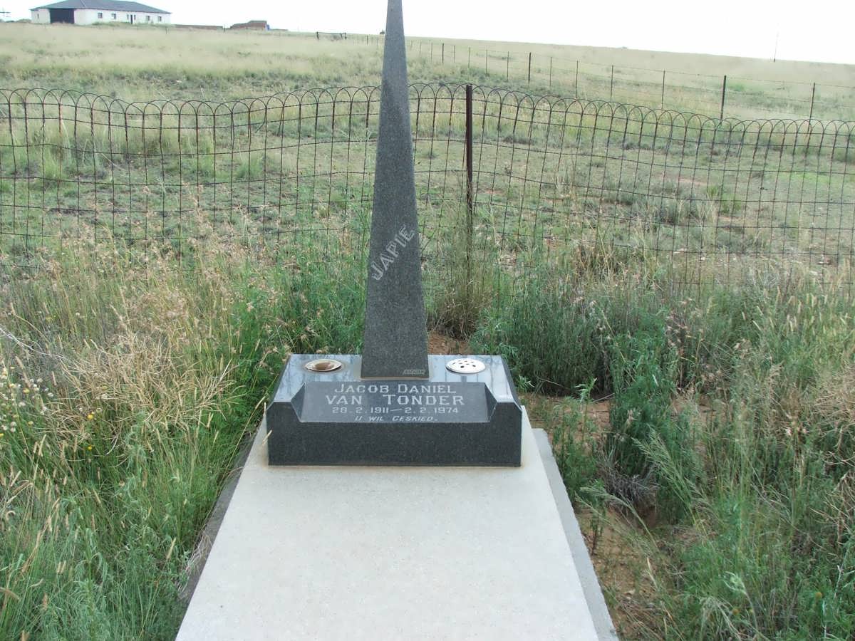 TONDER Jacob Daniel, van 1911-1974