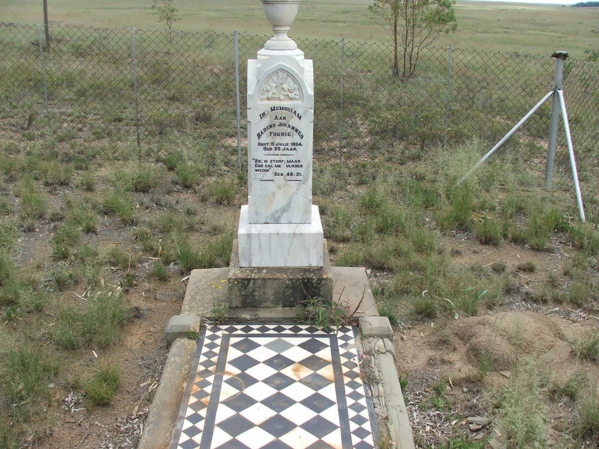 FOURIE Barend Johannes -1924