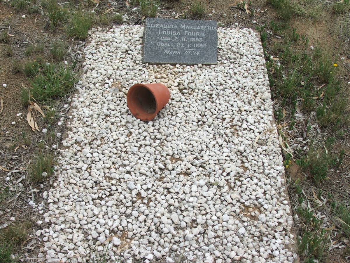 FOURIE Elizabeth Margaretha Louisa 1898-1899