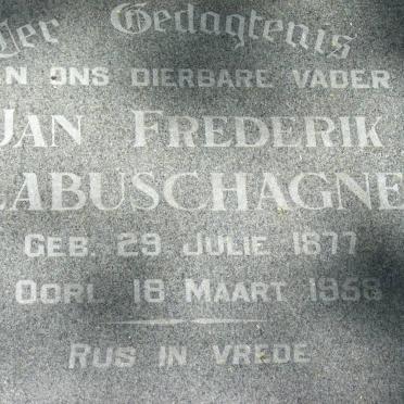LABUSCHAGNE Jan Frederik 1877-1958 &amp; Helena Magdalena SWANEPOEL 1882-1935