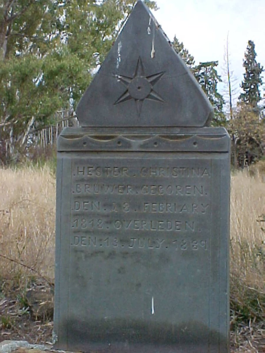 BRUWER Hester Christina 1818-1889
