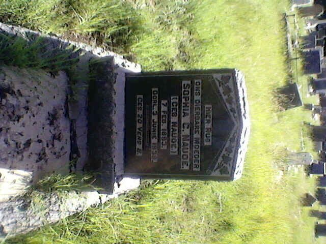 NAUDE Sophia nee NAUDE 1883-1938