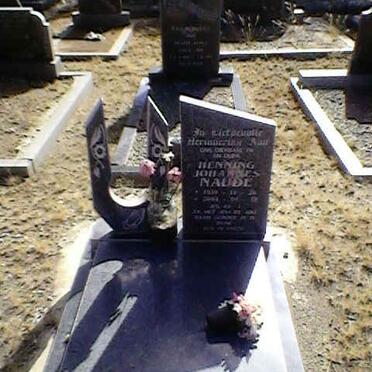 NAUDE Henning Johannes 1939-2004