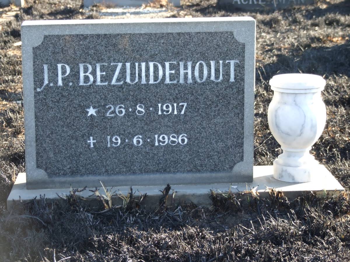 BEZUIDENHOUT J.P. 1917-1986