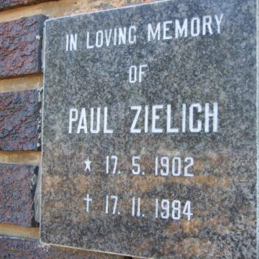 ZIELICH Paul 1902-1984