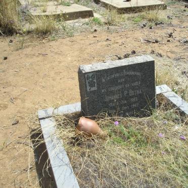 BOTHA Johannes P. 1883-1947