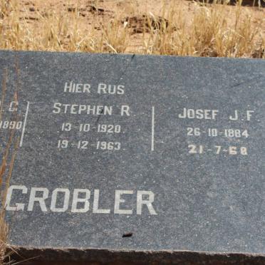 GROBLER A.J.J.C. 1890-1965 :: GROBLER Stephen R. 1920-1963 :: GROBLER Josef J.F. 1884-1968
