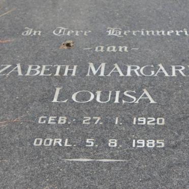 GROTIUS Elizabeth Margaretha Louisa 1920-1985