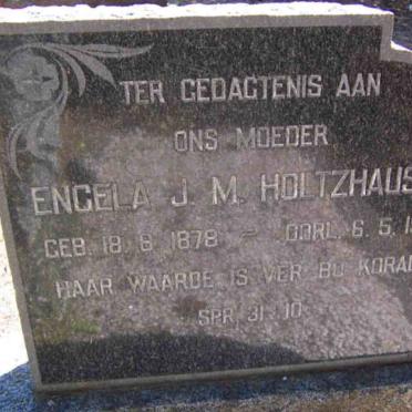 HOLTZHAUSEN Engela J.M. 1878-1961