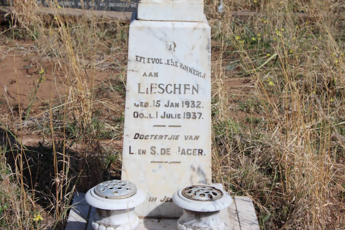 JAGER Lieschen, de 1932-1937