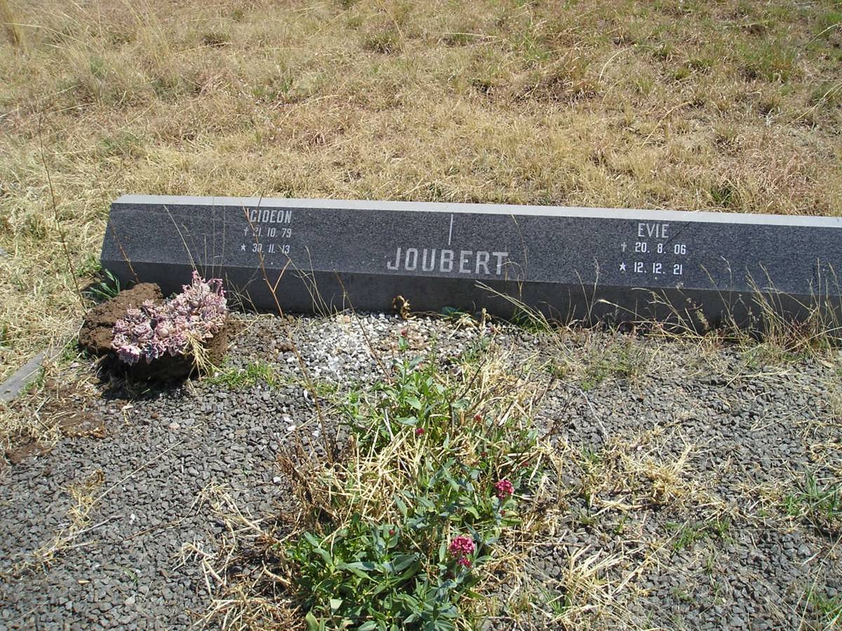 JOUBERT Gideon 1913-1979 &amp; Evie 1921-2006