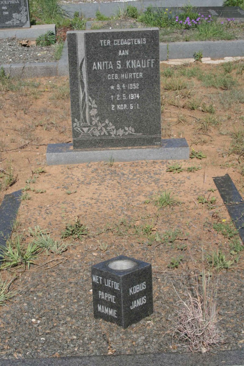 KNAUFF Anna nee HURTER 1952-1974