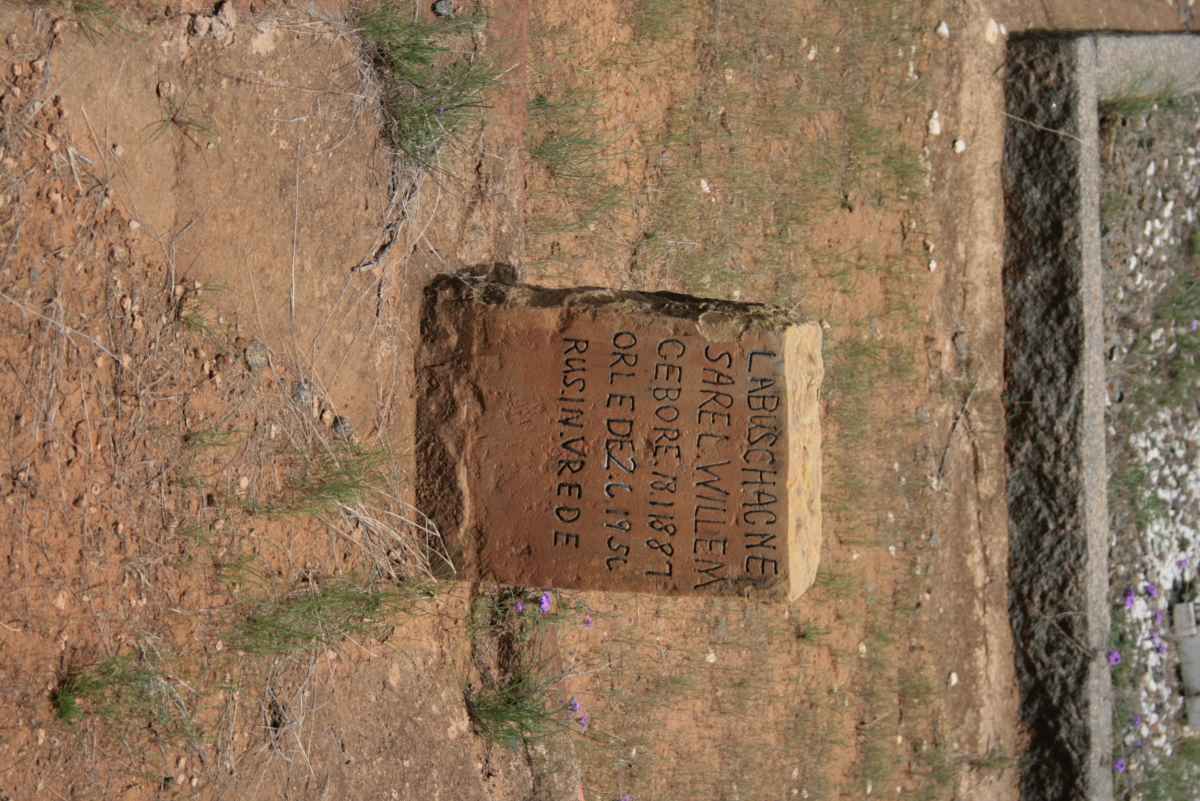 LABUSCHAGNE Sarel Willem 1887-1950